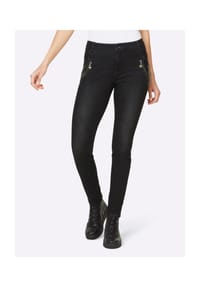 heine - Push-up-Jeans - black denim