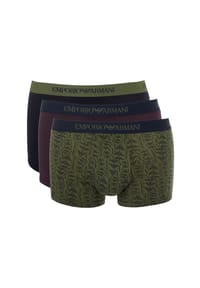 EMPORIO ARMANI - Boxershorts Unterhosen Dreierpack - grün