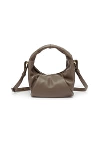 LES VISIONNAIRES Greta Mini Essential - Greta Mini Essential Handtasche Leder 23 cm - black