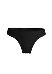 CALIDA - Damen String Seamless Natural - schwarz