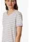 SCHIESSER Casual Essentials Capri-Pyjama, Baumwolle, V-Ausschnitt, für Damen Bild 9