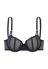 LASCANA - Bügel-BH Capsule, transparent, für Damen - 4215 BLACK
