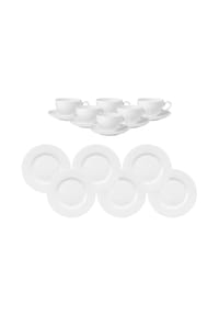 Villeroy & Boch Kaffeeservice Royal weiß - Royal - weiß