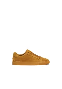 Kazar - Wildleder-Sneaker zum Schnüren mit Nieten-Details - Hellbraun
