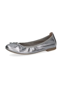 Caprice - Leder Ballerinas - Silber