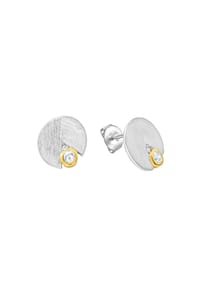 VANDENBERG - Damen Ohrstecker, 925er Silber  - BICOLOR