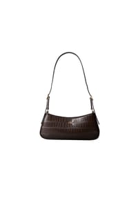 Calvin Klein - Schultertasche, Emblem, für Damen - BAL  BROWN