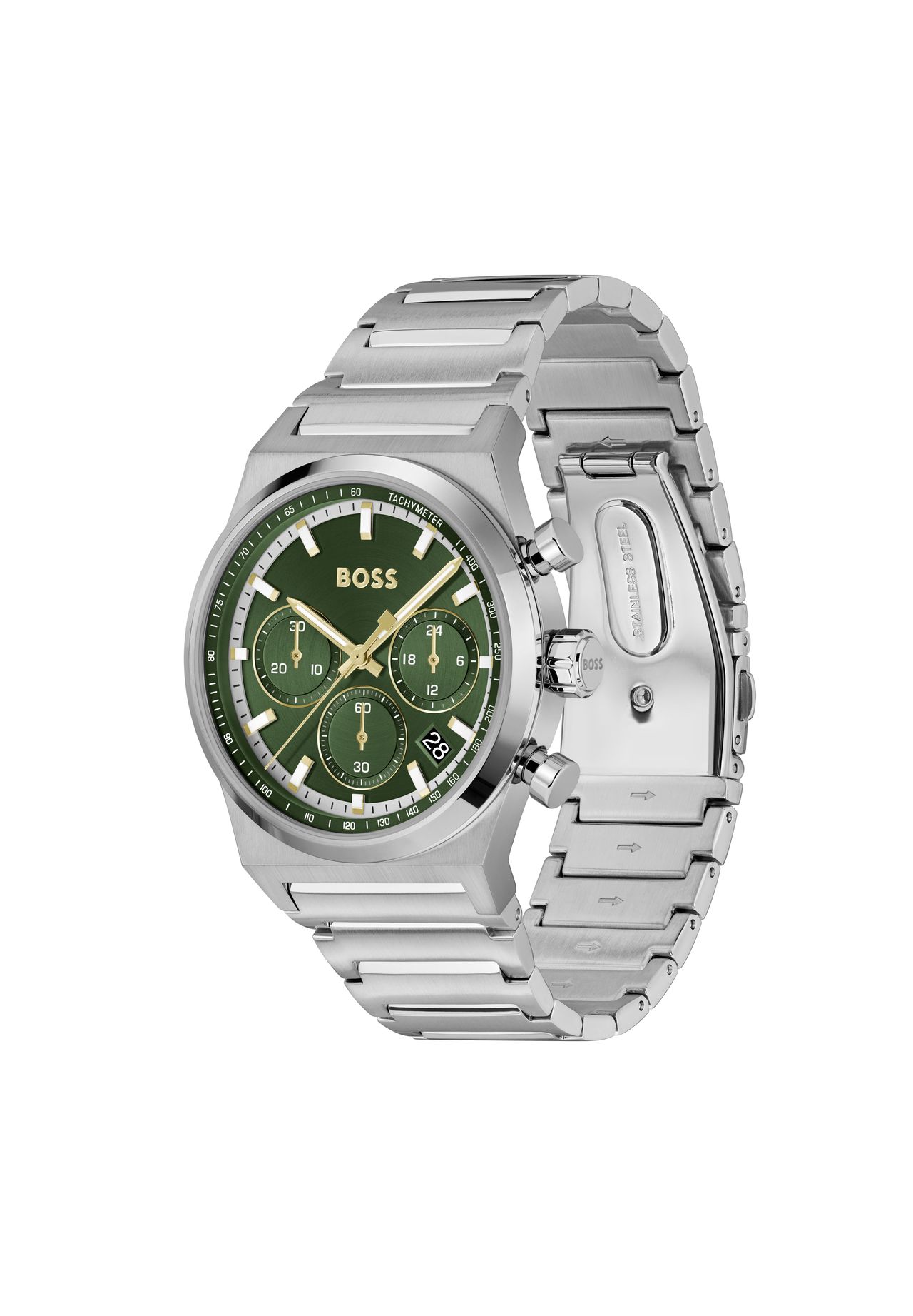 Boss Herren Chronograph "1514220", GrÜN, 99