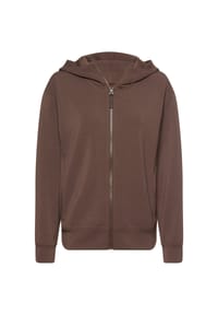 camel active - Sweatjacke mit Kapuze - Braun