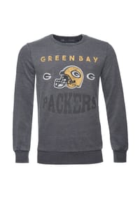 RE:COVERED - Sweatshirt Green Bay Packers für alle Green Bay Packers-Fans - Grey