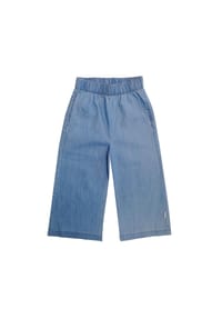 maximo® - MINI GIRL-Hose, Denim-Optik, weites Bein, lang - denim