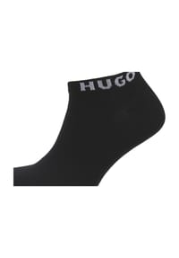 HUGO Sneaker-Socken, 3er-Pack, Logo-Rippbündchen, für Herren Bild 2