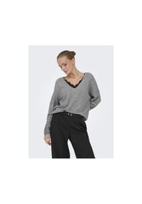 ONLY® - Pullover - Light Grey Melange