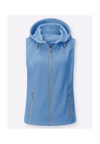 Witt - Fleece-Weste - himmelblau
