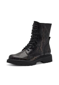 Tamaris - Schnürstiefeletten, Blockabsatz, für Damen - 360 LEOPARD