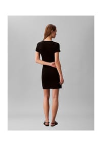 Calvin Klein Jeans - Shirtkleid, kurz, für Damen - 0  UB1 BLACK