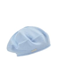 SEEBERGER - Baskenmütze, Baumwolle, für Damen - 67 LIGHT BLUE