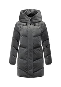 ragwear™ - Kurzmantel Avelin Velvet YOUMODO - Black