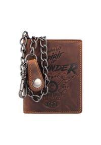 GREEN BURRY - Racing Collection Racing Collection Memphis Geldbörse RFID Leder 10 cm - braun