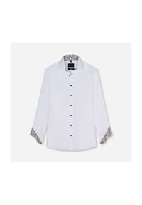 OLYMP - Businesshemd Luxor, Modern Fit, Langarm, Kent, für Herren - 00 WEISS