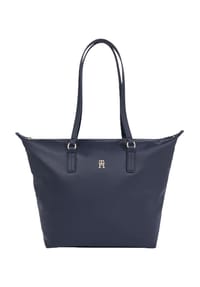 TOMMY HILFIGER - POPPY REFORM Shopper, Reißverschluss, Emblem, für Damen - DW6 SPACE BLUE