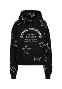 19V69 ITALIA - Hoodie Kara Wintersports - Black