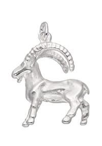 Steinbock Silber | 925 Sternzeichen Silber Anhänger Schmuck Damen Adelia\'s GALERIA