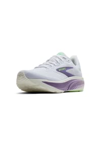BROOKS - Laufschuhe, Mesh, für Damen - WHITE/PURPLE HEBE