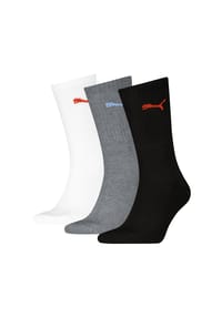 PUMA® - Socken Everyday, 3er-Pack, Rippbündchen - 042 GREEN COMBO