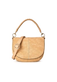 Gabor® BELENE - Schultertasche, geflochten, für Damen - CAMEL