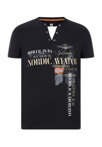 JAN VANDERSTORM - T-Shirt ULJAS - hellgrün