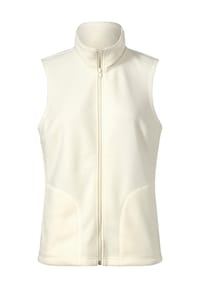 SIEH AN! - Fleece-Weste - ecru