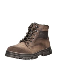 bugatti - Lederimitat Stiefelette - Grau