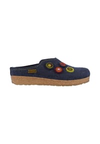 HAFLINGER - Clogs Grizzly Kanon - Dunkelblau