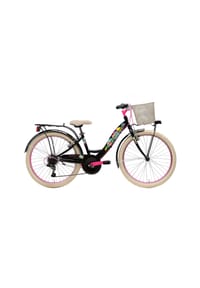 ADRIATICA - Mädchenfahrrad GIRL 24 Zoll - Schwarz