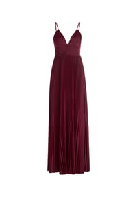 Vera Mont - Chiffonkleid mit V-Ausschnitt - Cloudy Sky