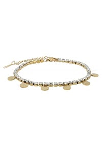 Adelia's - Adelia's Neuheit 2025 - Damen Tennisarmband aus Edelstahl - gold