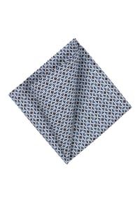 Venti - Herren Einstecktuch Print - Dunkelgrau