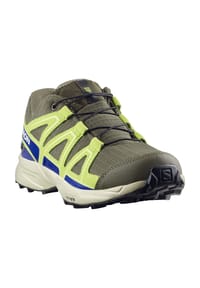 salomon - Outdoorschuh SPEEDCROSS WP - grape leaf/bluing/acid lime