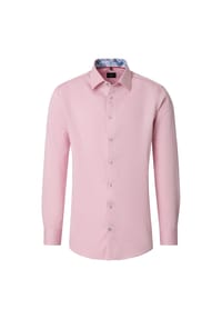 Venti - Herren Businesshemd uni Modern Fit - Rot