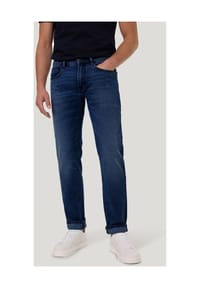 pierre cardin - Jeanshose "Laval", Five-Pocket, für Herren - 6814 DARK BLUE US