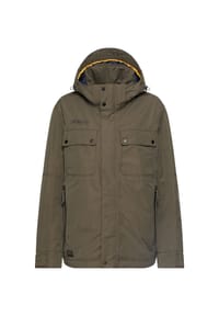 camel active - teXXXactive© Funktionsjacke mit abnehmbarer Kapuze - Schwarz