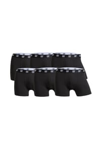 CR7 - Herren Boxer Shorts, 6er Pack - Trunks, Organic Cotton Stretch - Blau