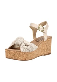 Blowfish® MALIBU - Lederimitat/Textil Sandalen - Beige