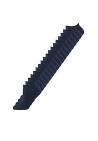 nur die - Sneakersocken Baumwolle - hellgraumelange