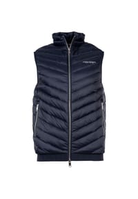 ARMANI EXCHANGE - Herren Daunenweste - Steppweste, Zipper, ärmellos, uni - Dunkelblau