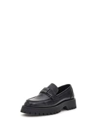 GUESS - Slipper, Leder, für Herren - BLACK