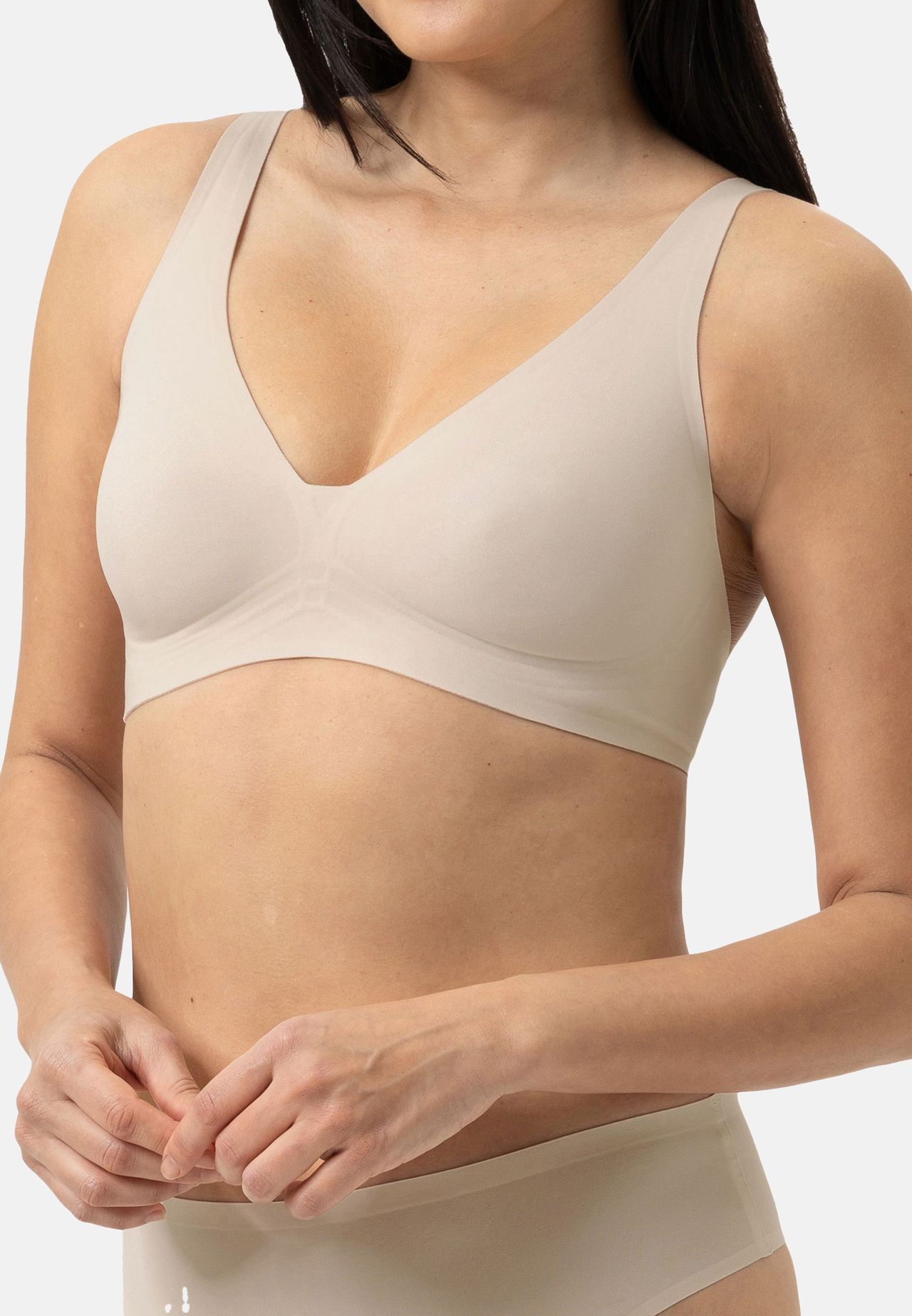 Mey Simply Better Invisible Triangle-Bh, Breite TräGer, FüR Damen, Weiß, Xl