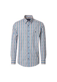 CASAMODA - Herren Freizeithemd Print Casual Fit - Beige