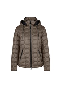 BARBARA LEBEK - Steppjacke, Stehkragen, für Damen - 305 TAUPE